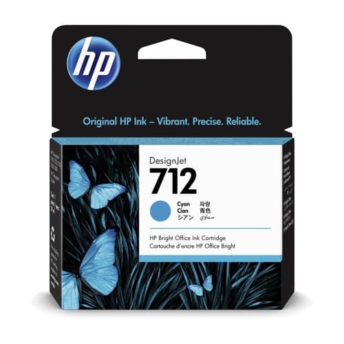 Cartucho de Tinta HP 712 Cian