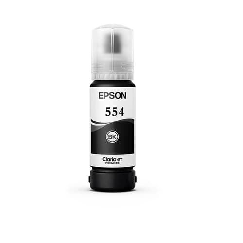 Botella de Tinta EPSON 554 Negro Mate