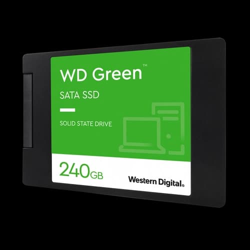 Disco Interno SSD WESTERN DIGITAL Green 240GB 2.5" SATA 3.0  545MB/s