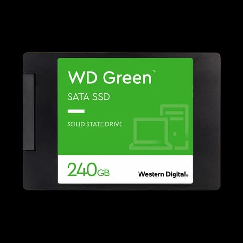 Disco Interno SSD WESTERN DIGITAL Green 240GB 2.5" SATA 3.0  545MB/s