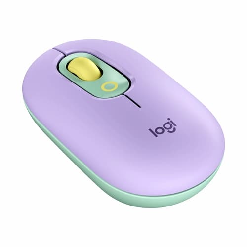 Mouse Inalámbrico LOGITECH POP Lila