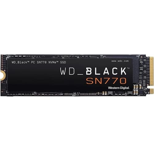 Disco SSD WD 2T Black SN770 NVMe 5150MB/S