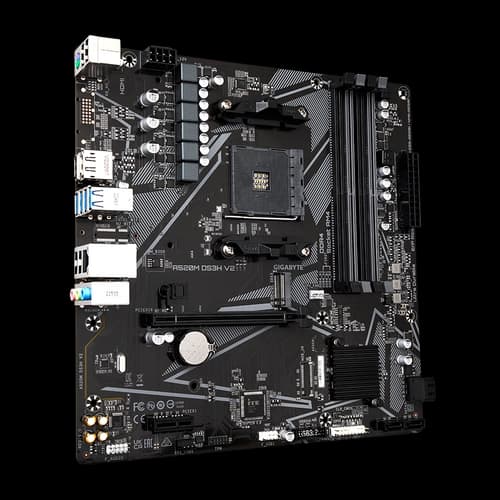 Motherboard (AM4) GIGABYTE A520M DS3H V2