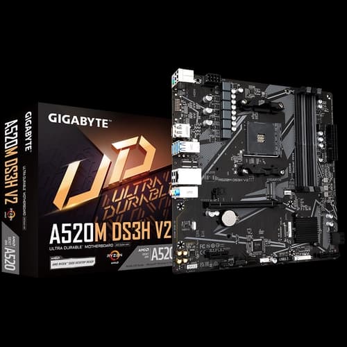 Motherboard (AM4) GIGABYTE A520M DS3H V2