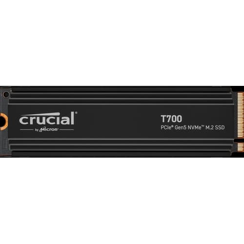 Disco Crucial 1TB T700 M.2 2280 11700MB/s PCIe G5 C/ Disipador