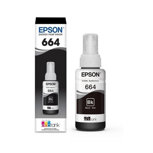 Botella de Tinta EPSON 664 Negro