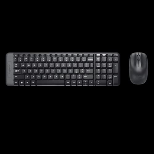 Teclado Inalámbrico LOGITECH MK220 Negro