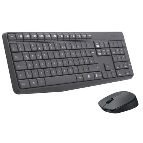 Teclado Inalámbrico LOGITECH MK235 Negro