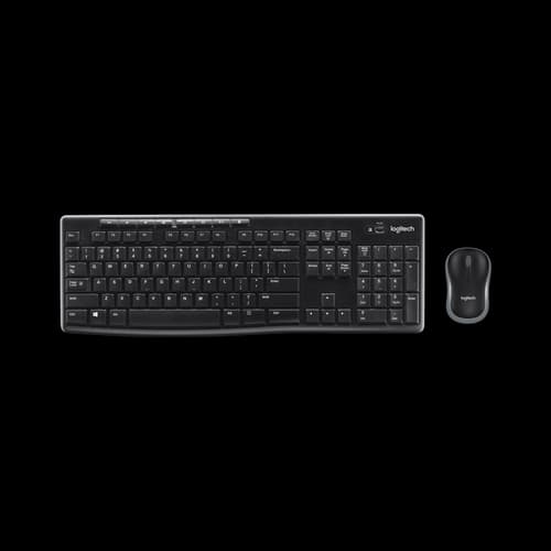 Teclado Inalámbrico LOGITECH MK270 Negro