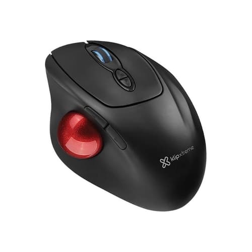 Mouse Inalámbrico KLIP XTREME ErgoBall Negro