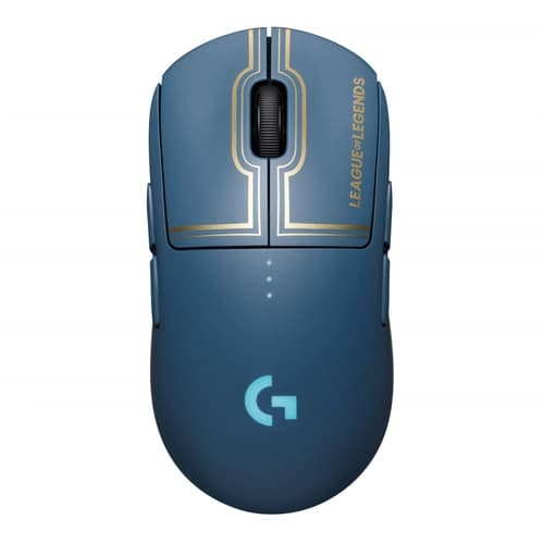 Mouse Inalámbrico LOGITECH GPRO X Superlight LOL Azul