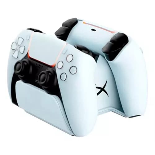 Cargador Joystick HYPERX ChargePlay Duo PS4 Blanco