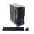 Gabinete CROMAX 2801 KIT T M Negro Mid Tower C/Fuente 600W Standar