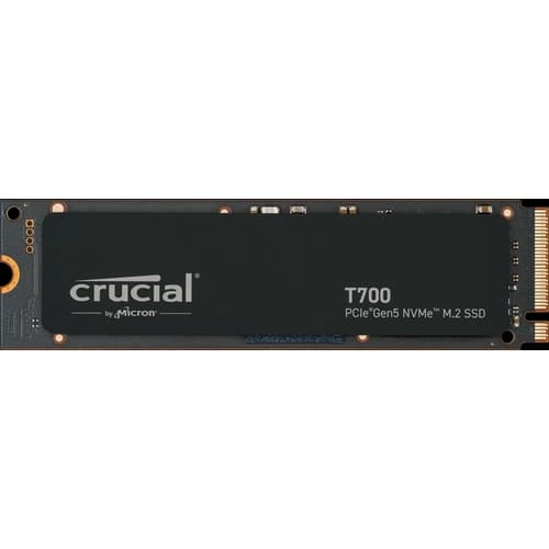 Disco Interno SSD CRUCIAL T700 1TB M.2 NVMe PCIe 5.0  11700MB/s