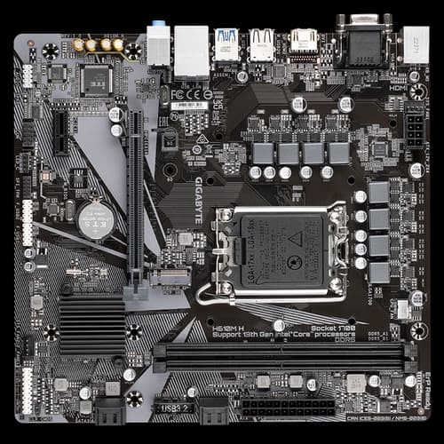 Motherboard (1700) GIGABYTE H610M H DDR5