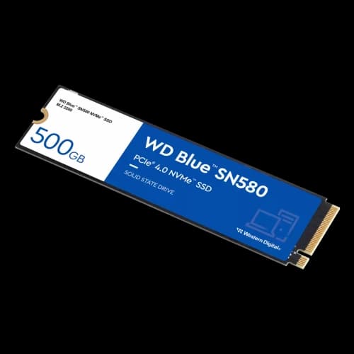 Disco SSD WD 500GB Blue SN580 NVMe gen3 4000MB/S