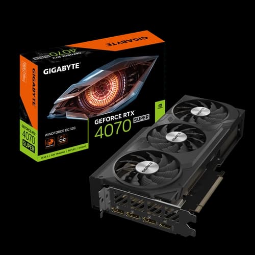 Placa GeForce RTX 4070 SUPER WINDFORCE OC 12G