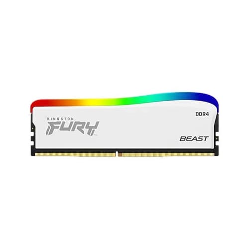 Memoria PC Fury DDR4 16GB 3200MHz Beast RGB Blanca