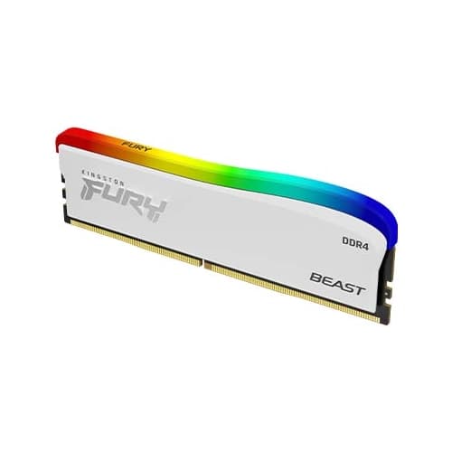 Memoria PC Fury DDR4 16GB 3200MHz Beast RGB Blanca