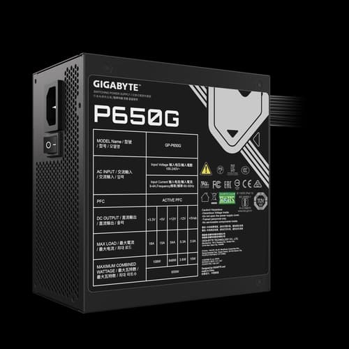 Fuente Gigabyte P650B 650W 80 PLUS GOLD