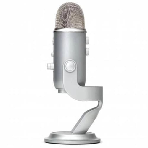 Micrófono Logitech Yeti Silver