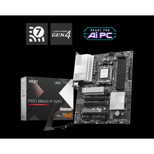 Motherboard MSI PRO B840-P WIF AM5 DDR5