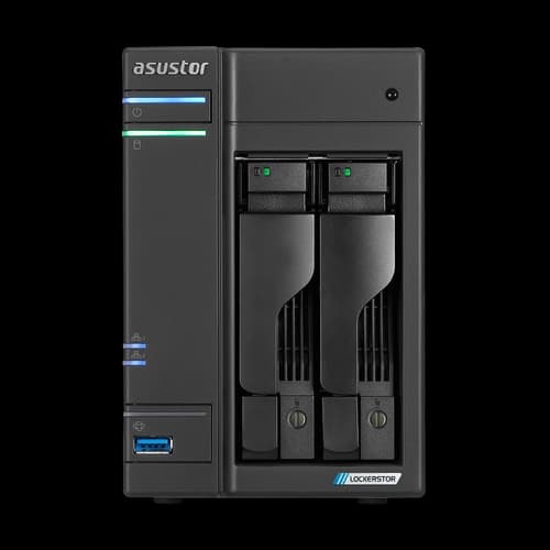 Asustor NAS Tower Lockerstor 2 Gen 2 AS6702T 2X3.5/2.5