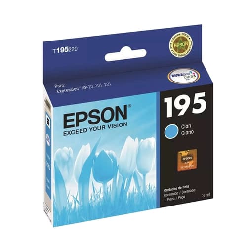 Cartucho de Tinta EPSON 195 Cian