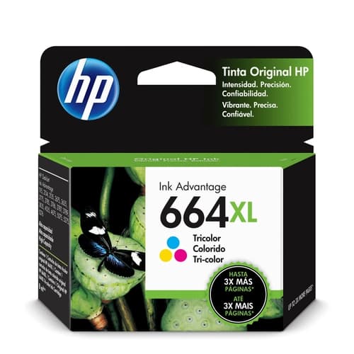 Cartucho de Tinta HP 664XL Color