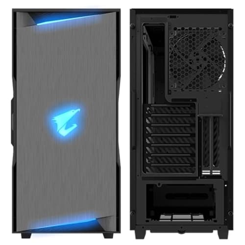 Gabinete GIGABYTE AC300G Gris Mid Tower ARGB S/Fuente