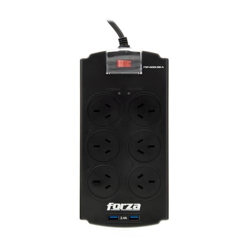 Protector Tensión FSP FORZA 2200W 6 Tomas