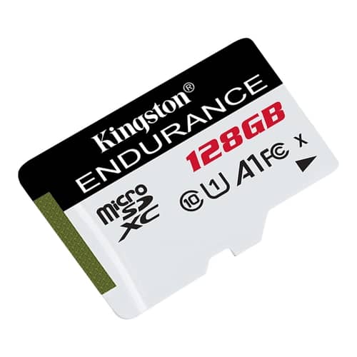 Tarjeta de Memoria KINGSTON High Endurance MicroSDXC 128GB UHS-I U1 V10 A1 95MB/s