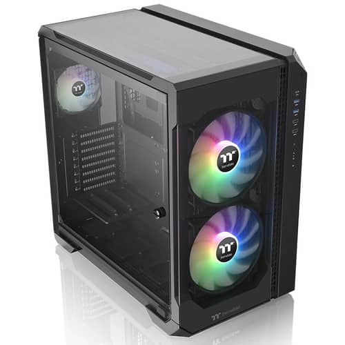 Gabinete THERMALTAKE View 51 TG Negro Full Tower ARGB S/Fuente
