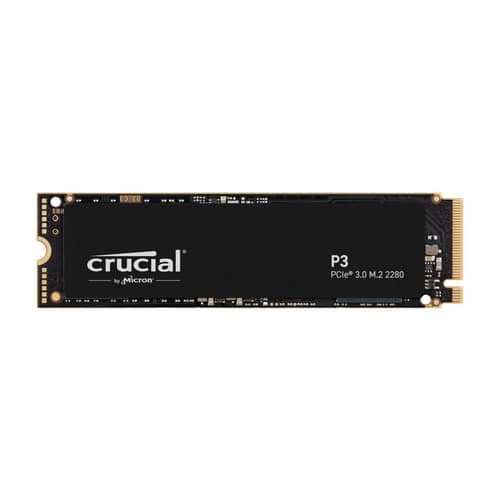 Disco Interno SSD CRUCIAL P3 1TB M.2 NVMe PCIe 3.0 3500MB/s