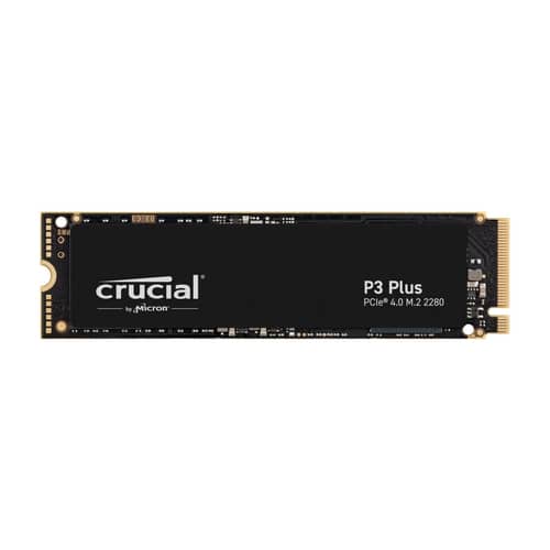 Disco Interno SSD CRUCIAL P3 Plus 500GB M.2 NVMe PCIe 4.0 4700MB/S