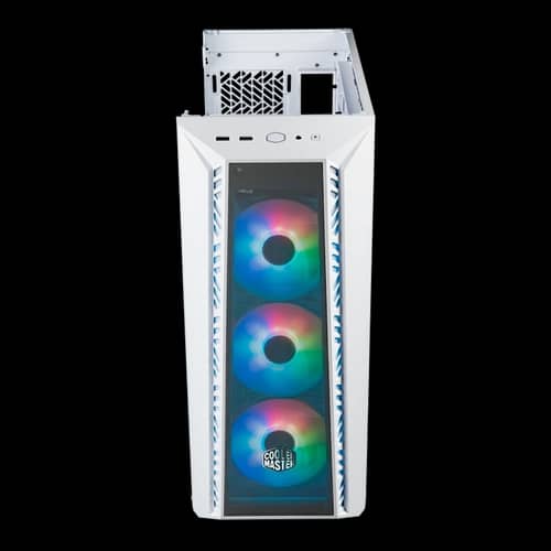 Gabinete Cooler Master MasterBox 520 Mesh White Mid Tower ARGB S/Fuente