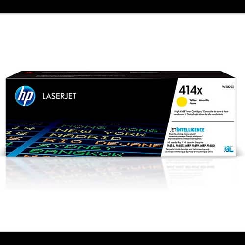 HP 414X Yellow LaserJet Toner Cartridge