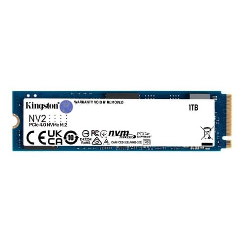 Disco Interno SSD KINGSTON NV2 1TB M.2 NVMe PCIe 4.0 3500MB/s
