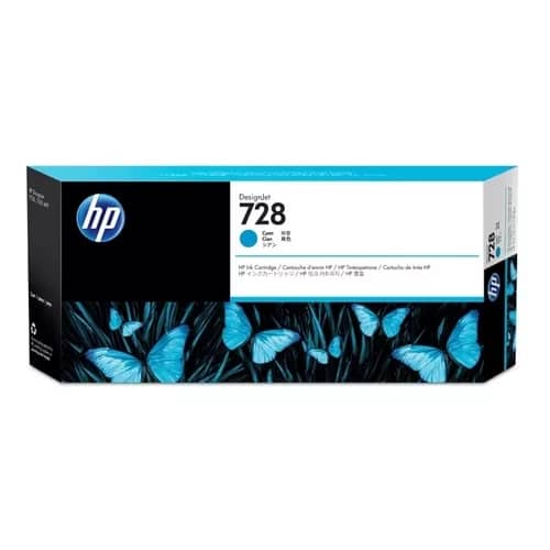 Cartucho de Tinta Plotter HP 728 Cyan