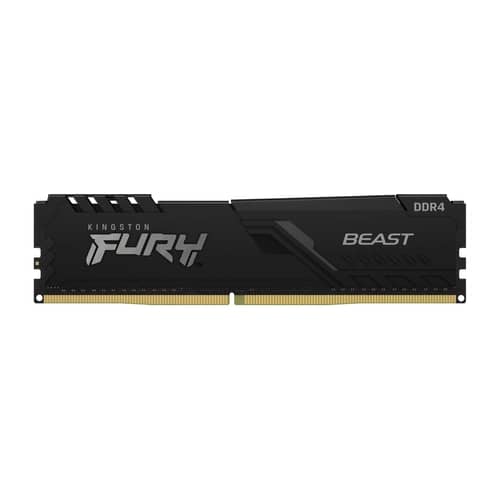 Memoria PC Fury DDR4 16GB 3600 Beast Negra 16Gbit