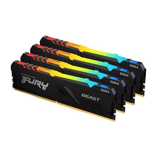 Memoria PC Fury DDR5 32GB 5200 Beast Neg RGB 16Gbi