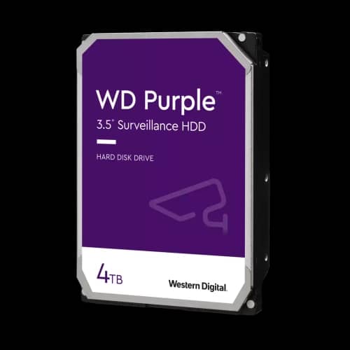 Disco Interno HDD WESTERN DIGITAL Purple 4TB 3.5" SATA 3.0 5400rpm