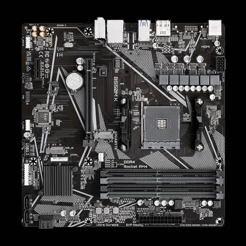Motherboard GIGABYTE B550M K AM4 DDR4