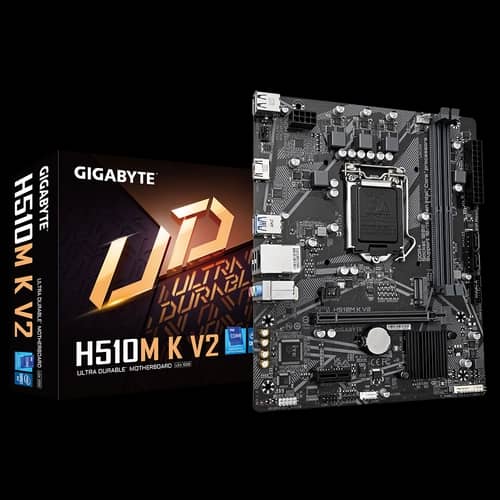 Motherboard (1200) GIGABYTE H510M K V2 LGA1200 DDR4