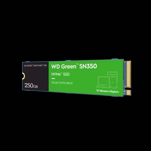 Disco Interno SSD WD Green SN350 250GB M.2 NVMe PCIe 3.0 2400MB/S