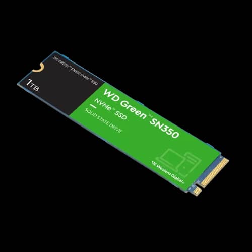Disco Interno SSD WD Green SN350 1TB M.2 2280 NVMe PCIe 3.0 2400MB/S