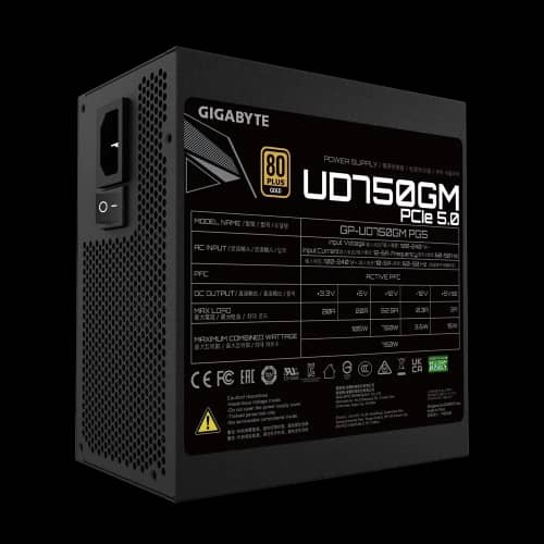 Fuente GIGABYTE UD750GM 80 Gold Modular PG5