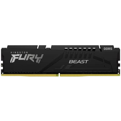 Memoria PC Fury DDR4 32GB 3600MHz Beast Negra