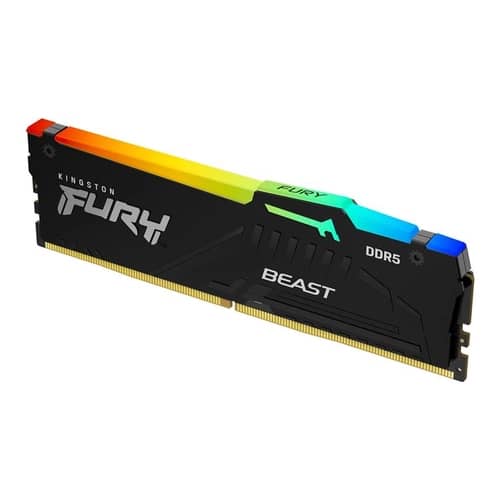 Memoria PC Fury DDR5 32GB 5600 Beast RGB Negra