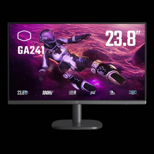 Monitor Cooler Master GA241 23.8" FHD (1920 x 1080) VGA HDMI 100Hz 1ms